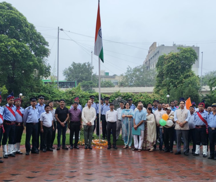 TCIL marked the 79th Independence Day of India on August 15, 2025, with vibrant celebrations and patriotic fervor. On this occasion, CMD TCIL hosted the National Flag in TCIL Bhawan